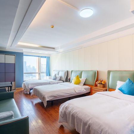 Sunny International Apartment From Beijing Road Cantón Exterior foto