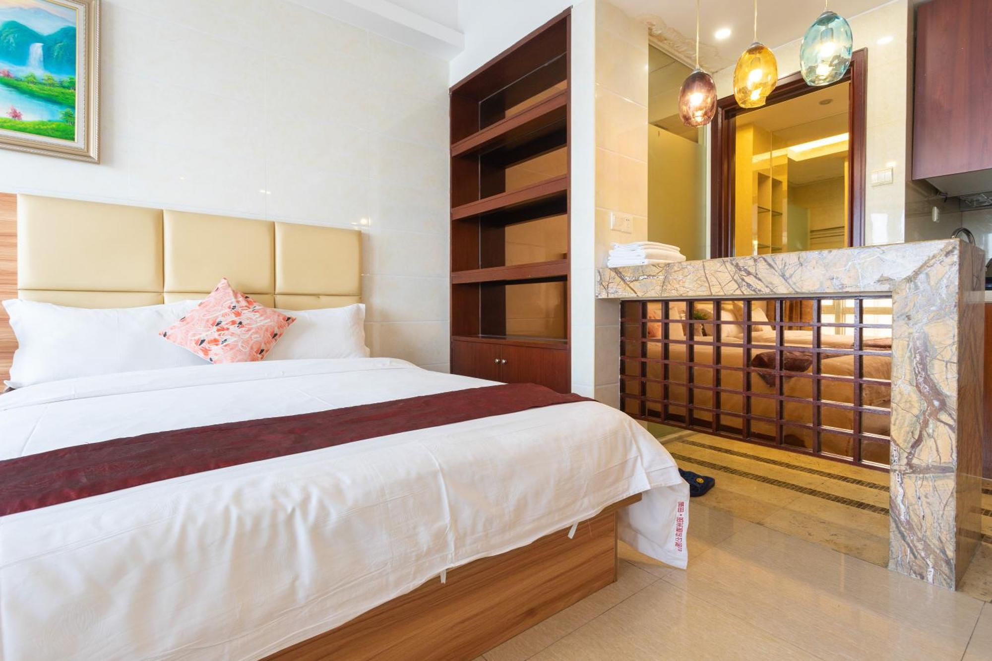 Sunny International Apartment From Beijing Road Cantón Exterior foto