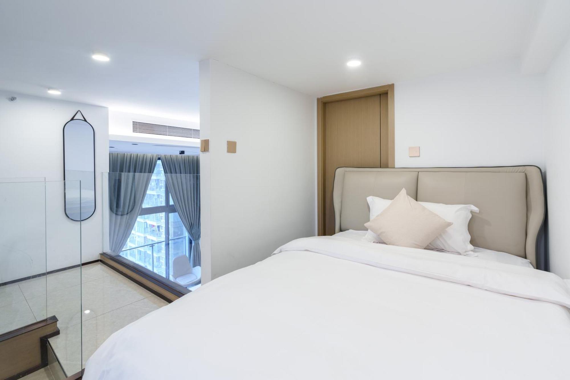 Sunny International Apartment From Beijing Road Cantón Exterior foto