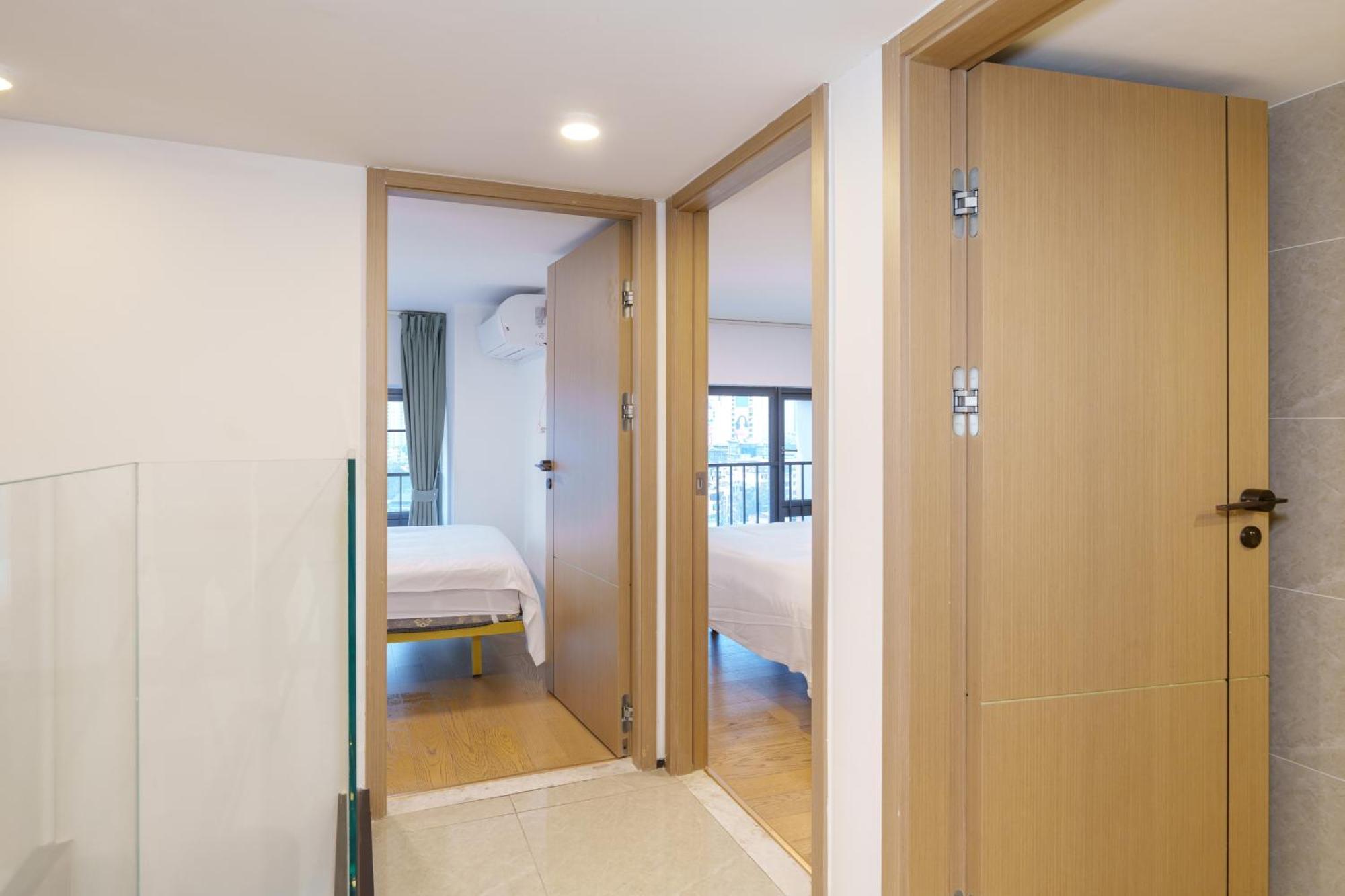 Sunny International Apartment From Beijing Road Cantón Exterior foto