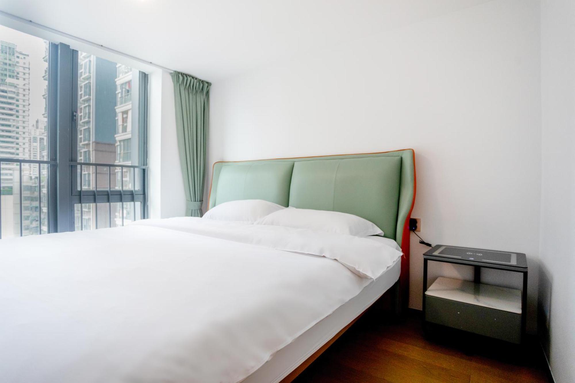 Sunny International Apartment From Beijing Road Cantón Exterior foto
