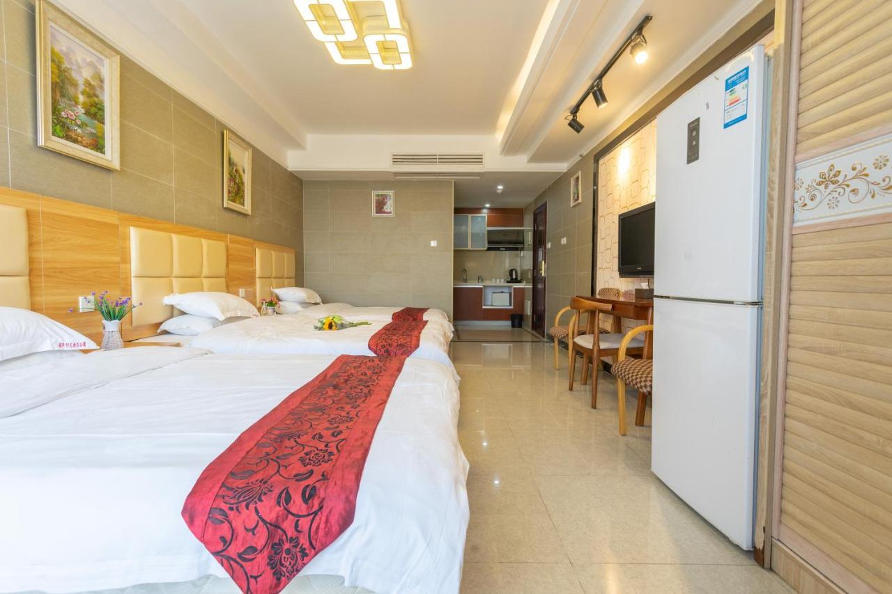 Sunny International Apartment From Beijing Road Cantón Exterior foto